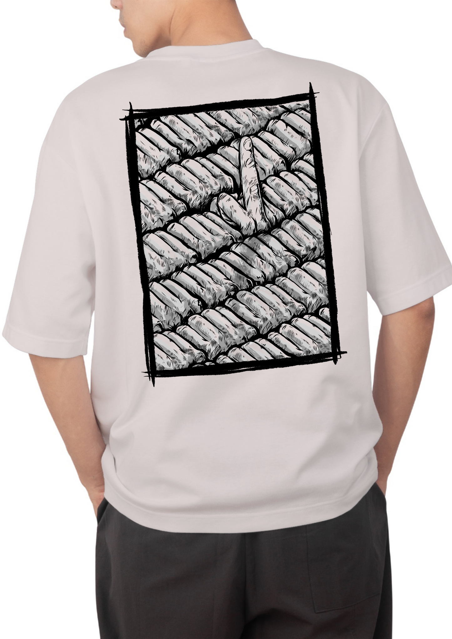 CAMISETA DEDO OVERSIZE