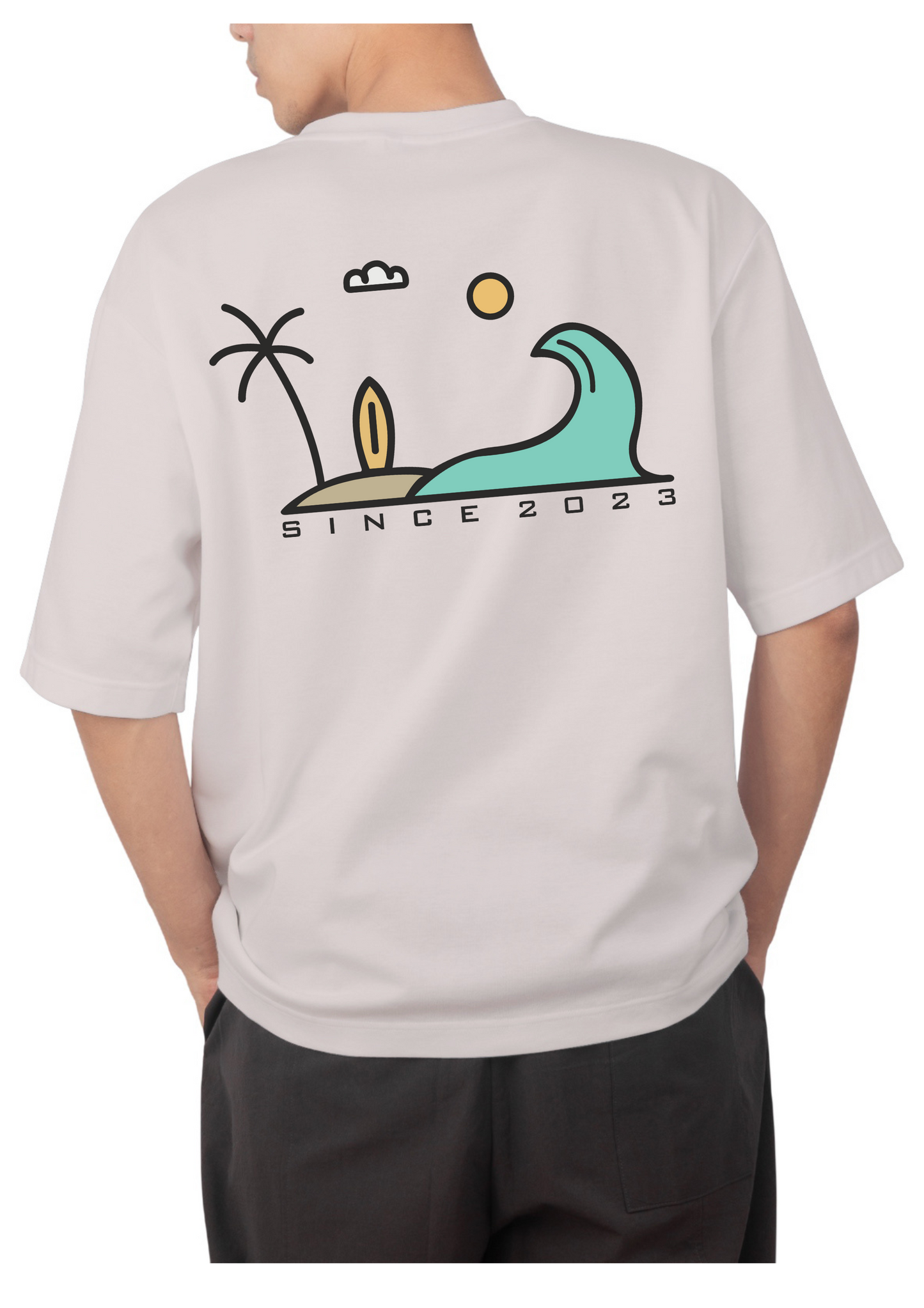 CAMISETA ISLA OVERSIZE