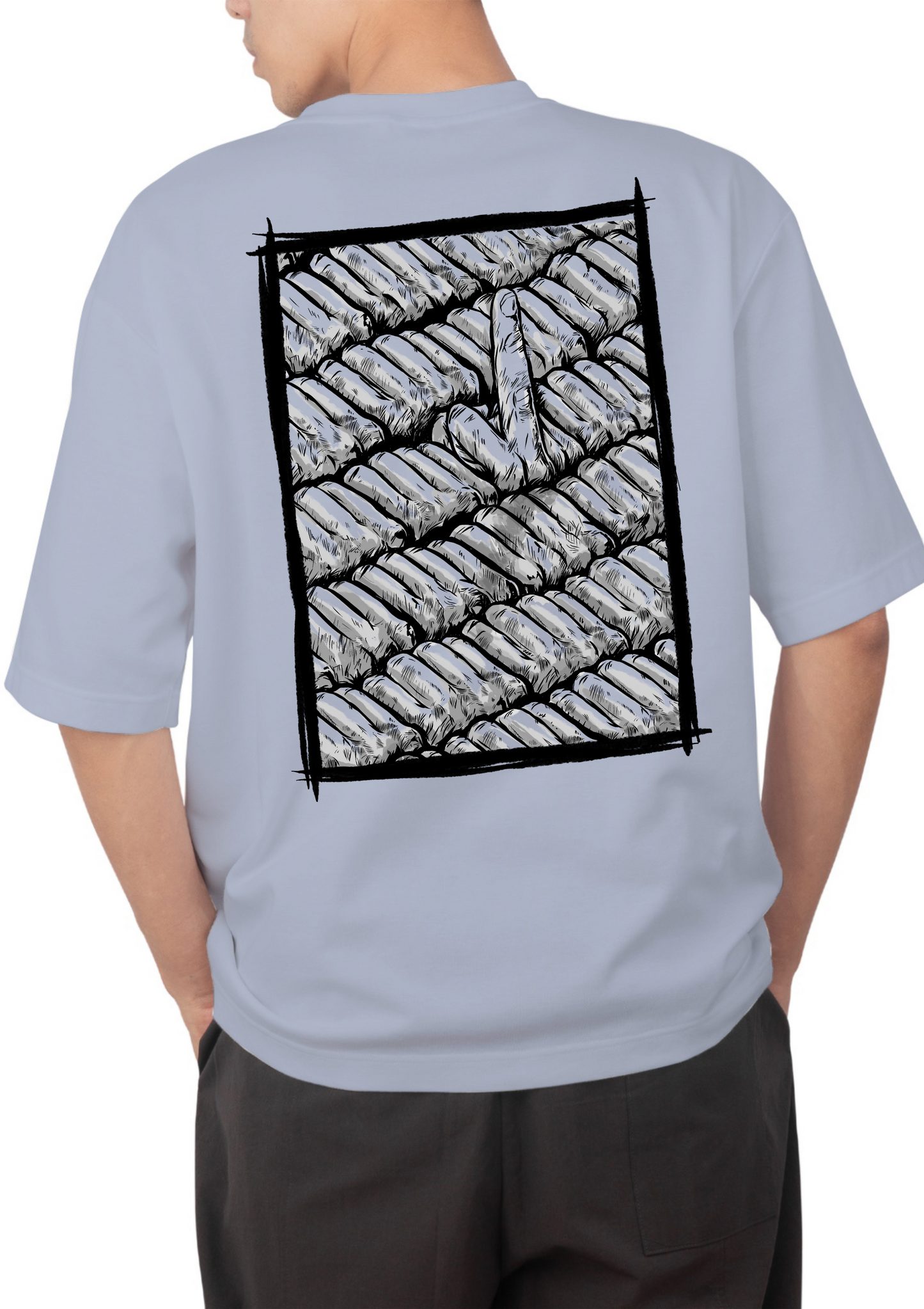 CAMISETA DEDO OVERSIZE