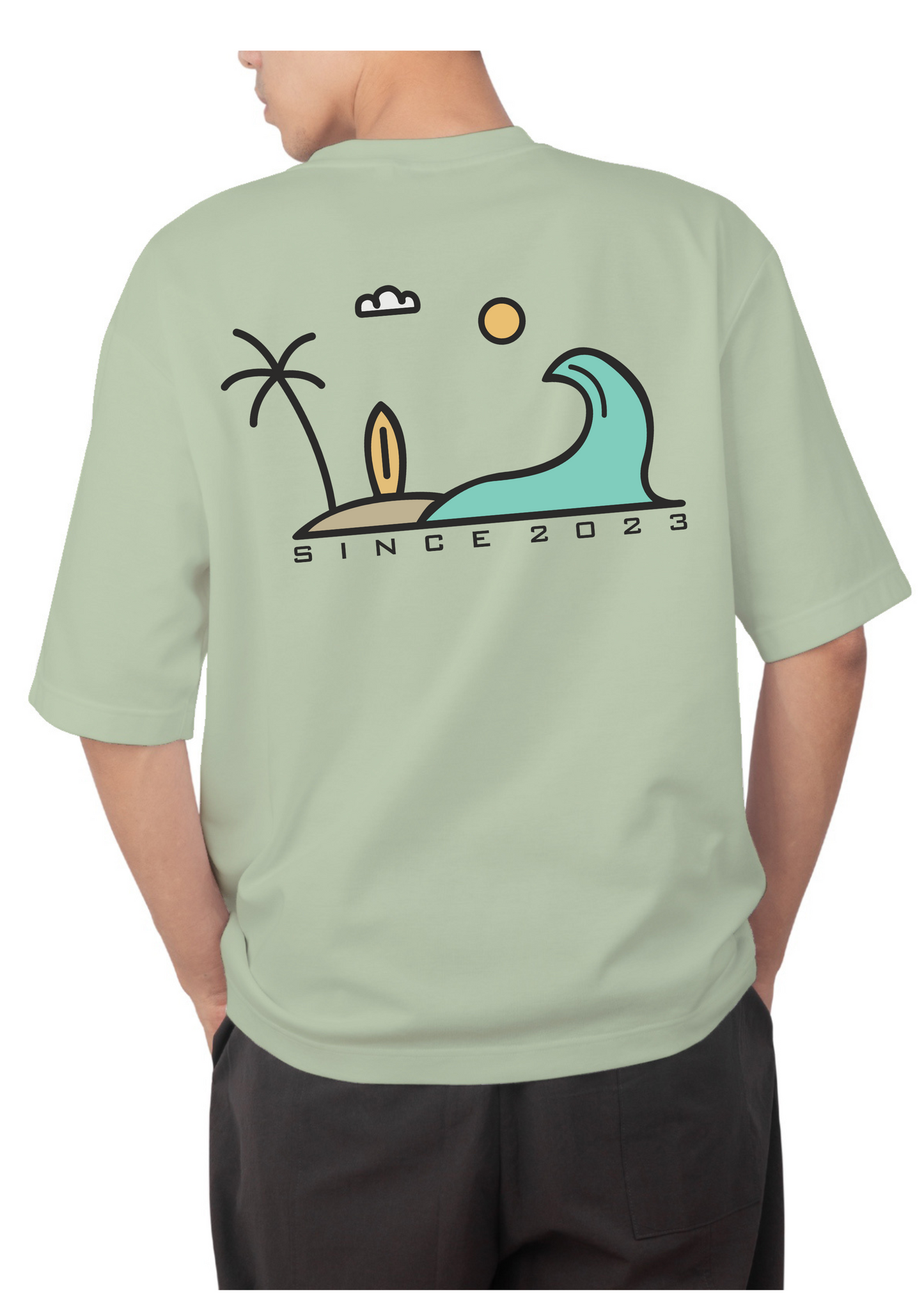 CAMISETA ISLA OVERSIZE
