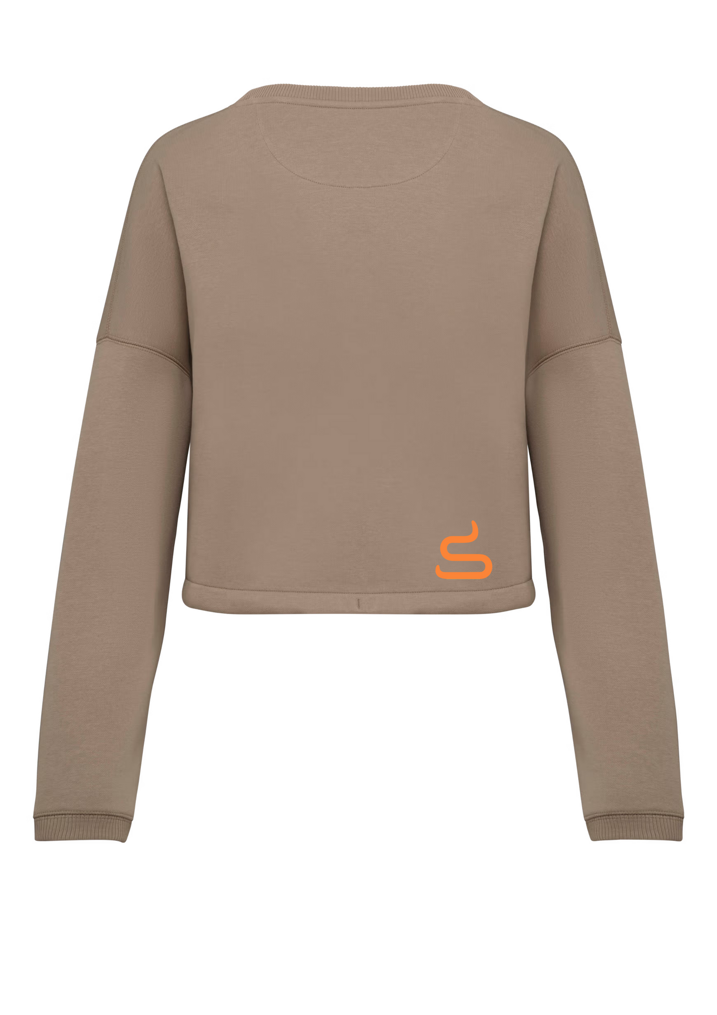 SUDADERA CROP OVERSIZE MUCHA MIERDA