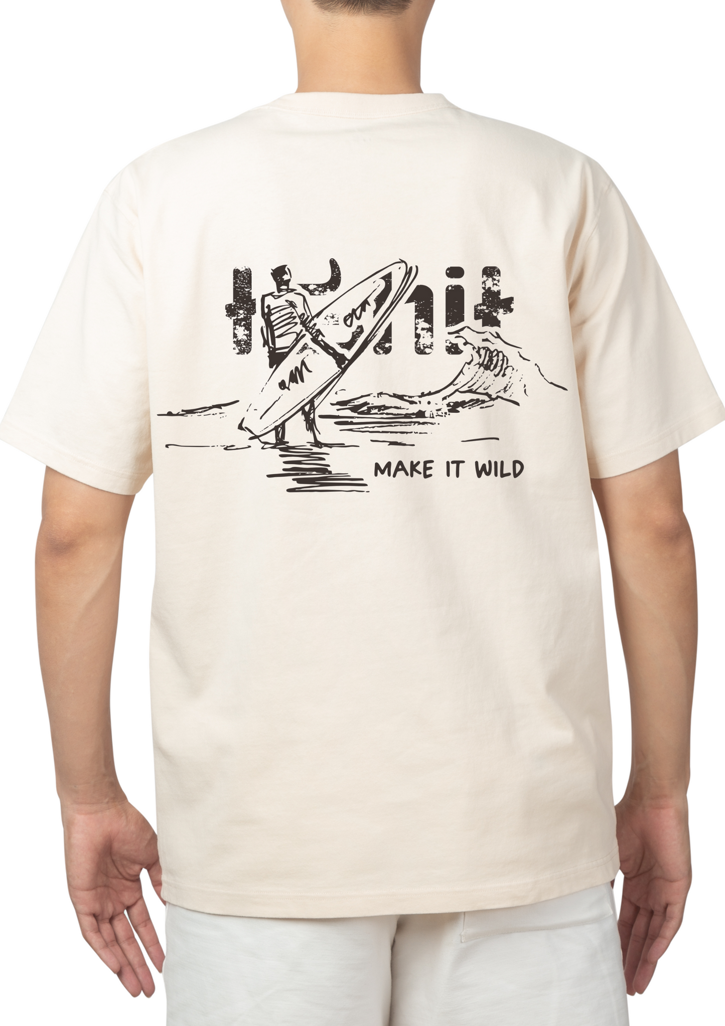 CAMISETA WAVE RIDER OVERSIZE