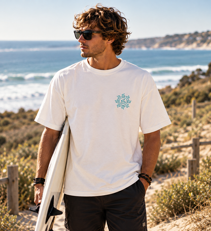 CAMISETA AZTECA OVERSIZE